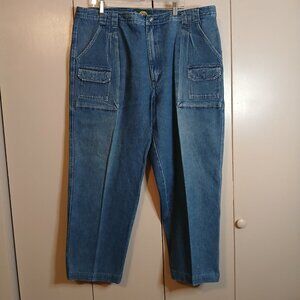 Cabela's Men's Jeans 44 Reg. Blue Denim Relax Fit (0283D1)